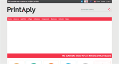 Desktop Screenshot of printaply.com